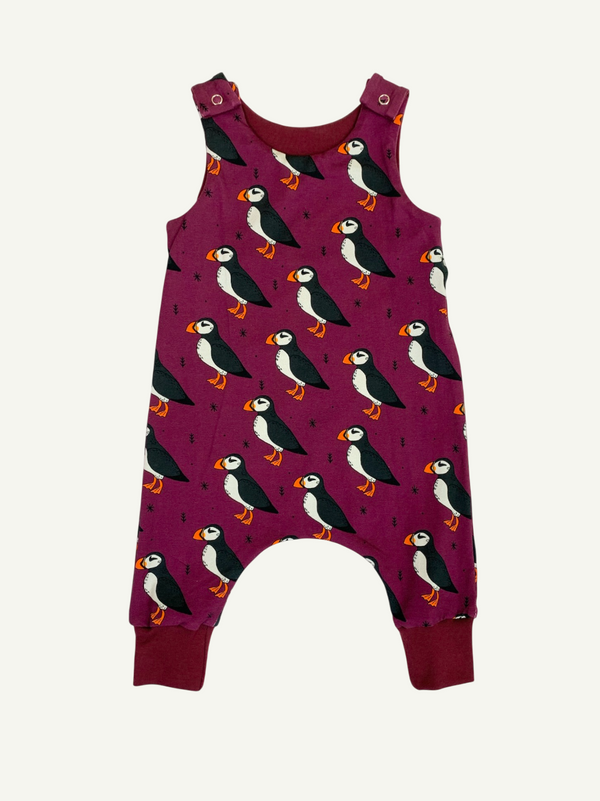 Plum Puffins Baby and Children's Romper
