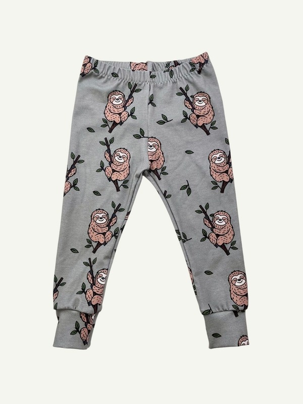 Green Sloths Baby and Children's Leggings