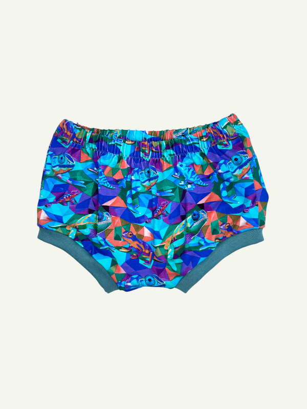 Geo Chameleons Baby and Toddler Bummies