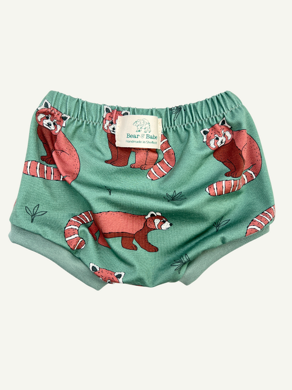 Red Pandas Baby and Toddler Bummies