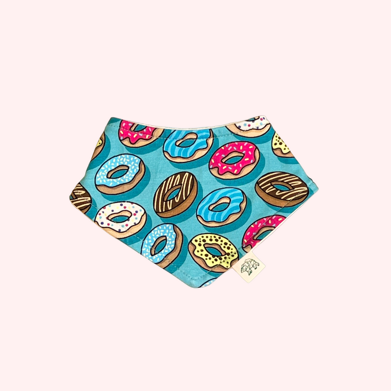 Blue Donuts Baby and Children's Bib