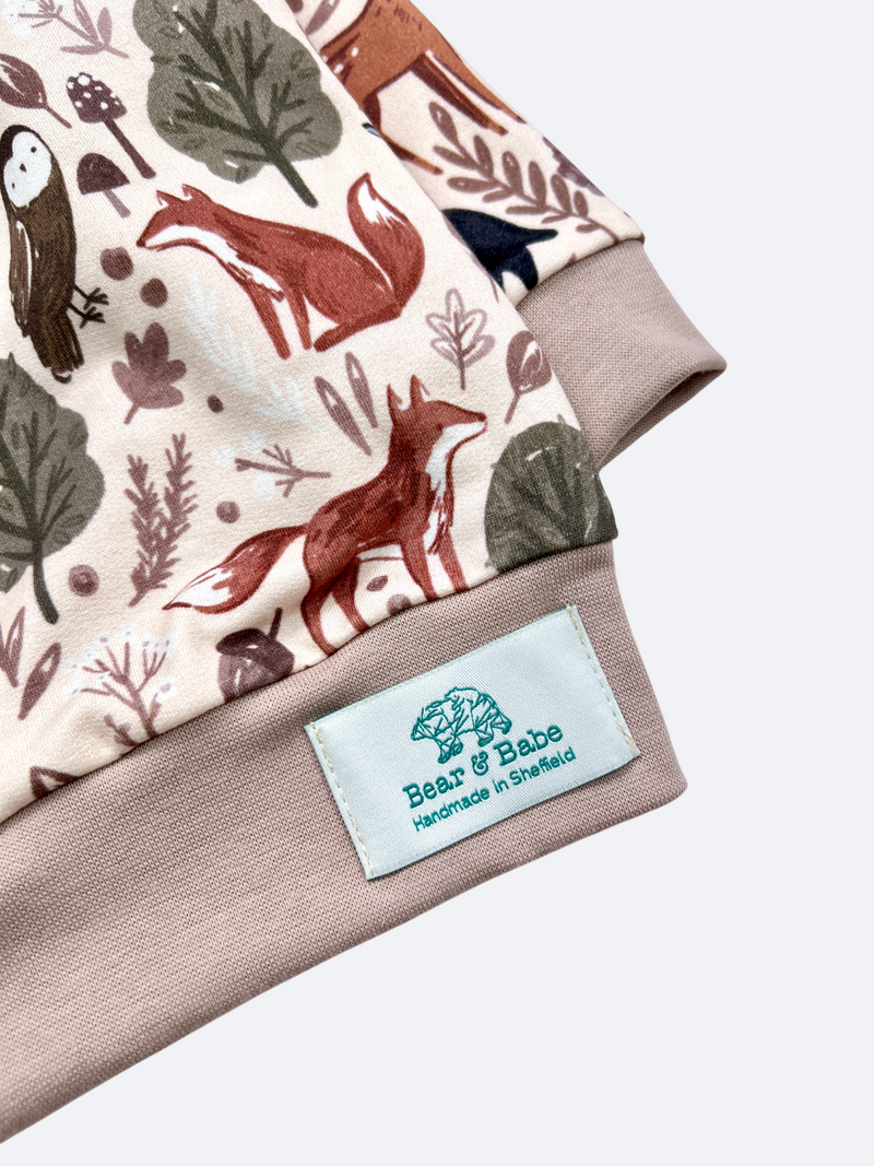 Stone Forest Animals Baby and Children's Sweater