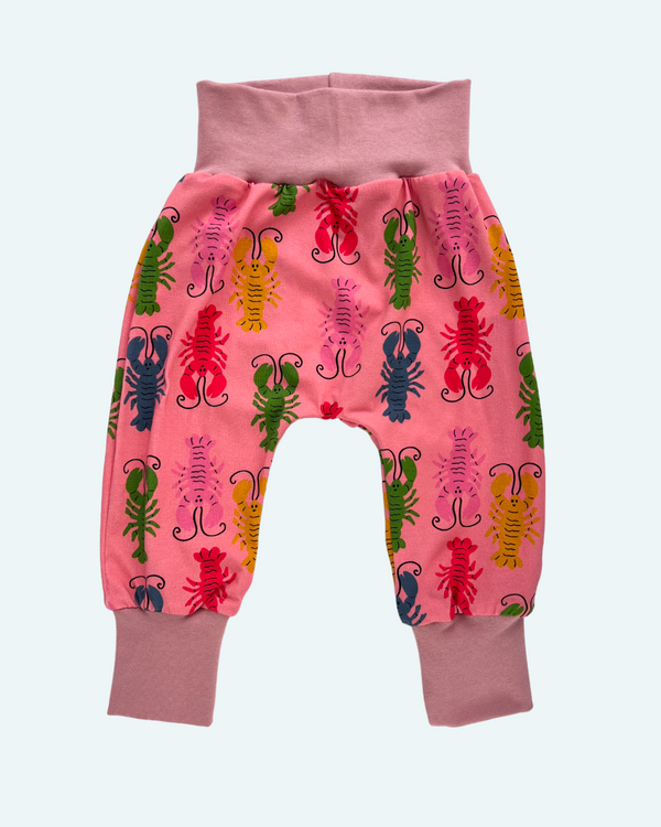 Pink Lobsters Baby and Children's Harem Pants