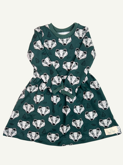 Green Badgers Baby and Children's Dress