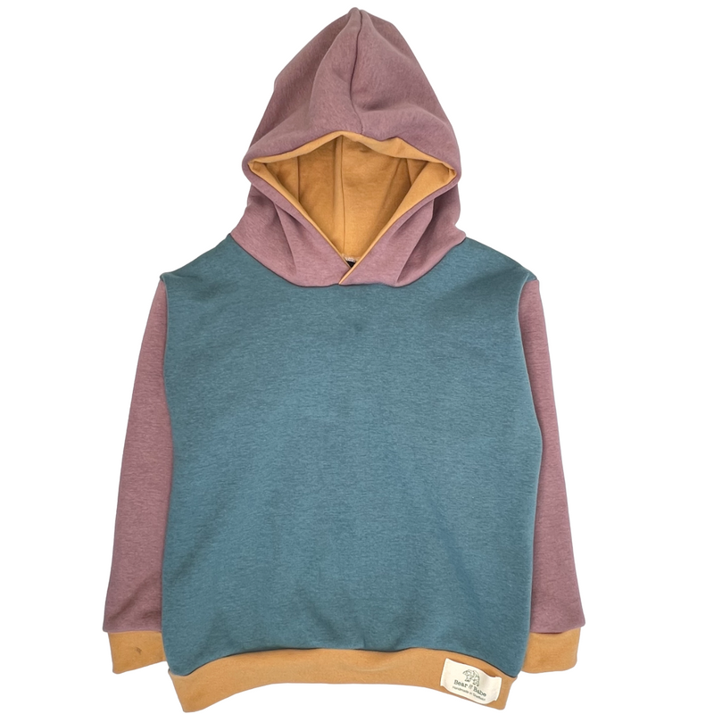 Colour Block Baby and Children's Hoodie