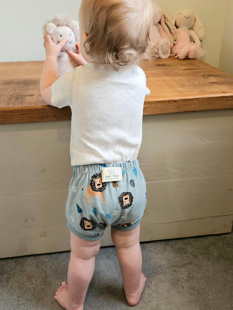 Mint Lions Baby and Toddler Bummies