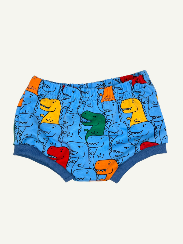 Blue T-Rex Baby and Toddler Bummies