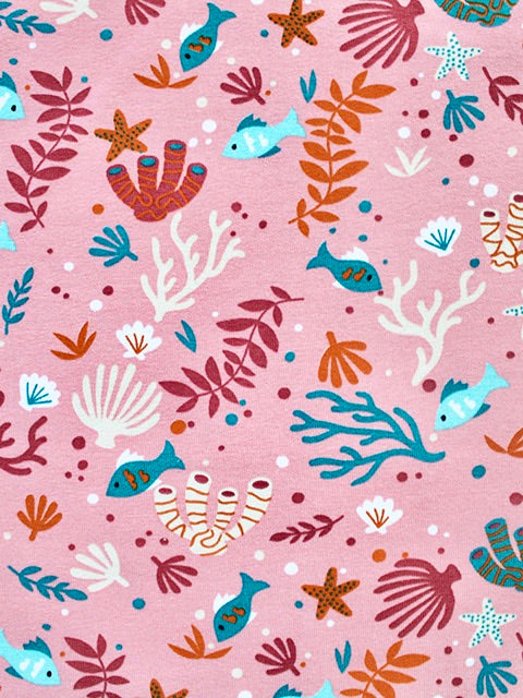 Pink Sea Life Baby and Children's Harem Pants