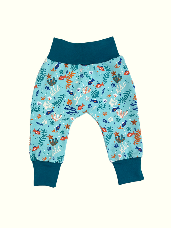 12-18 Months Baby and Children's Harem Pants, Variety of Prints (Ready to Ship)