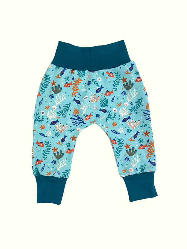 Aqua Sea Life Baby and Children's Harem Pants