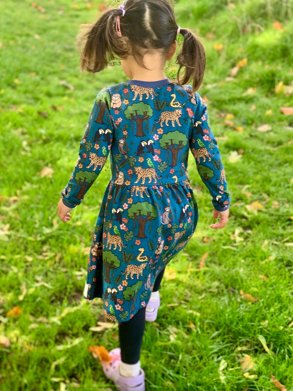 Blue Rainforest Baby and Children's Dress