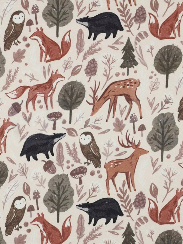 Stone Forest Animals Adult Sweater