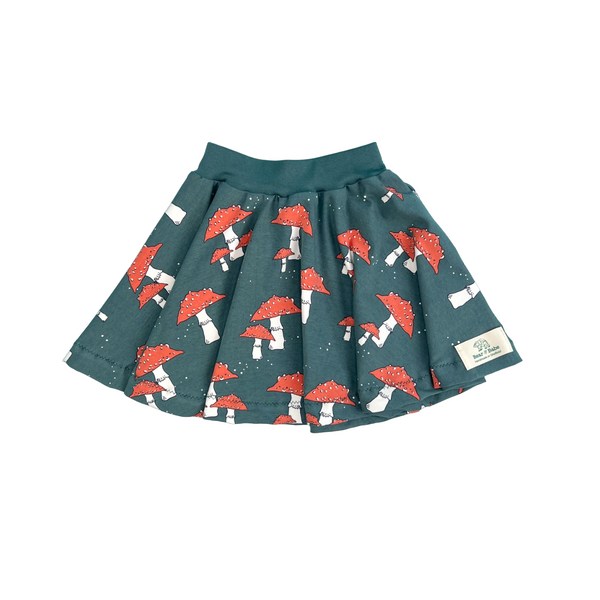 Pine Toadstools Baby and Children's Skirt