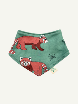 Red Pandas Baby and Children's Bib