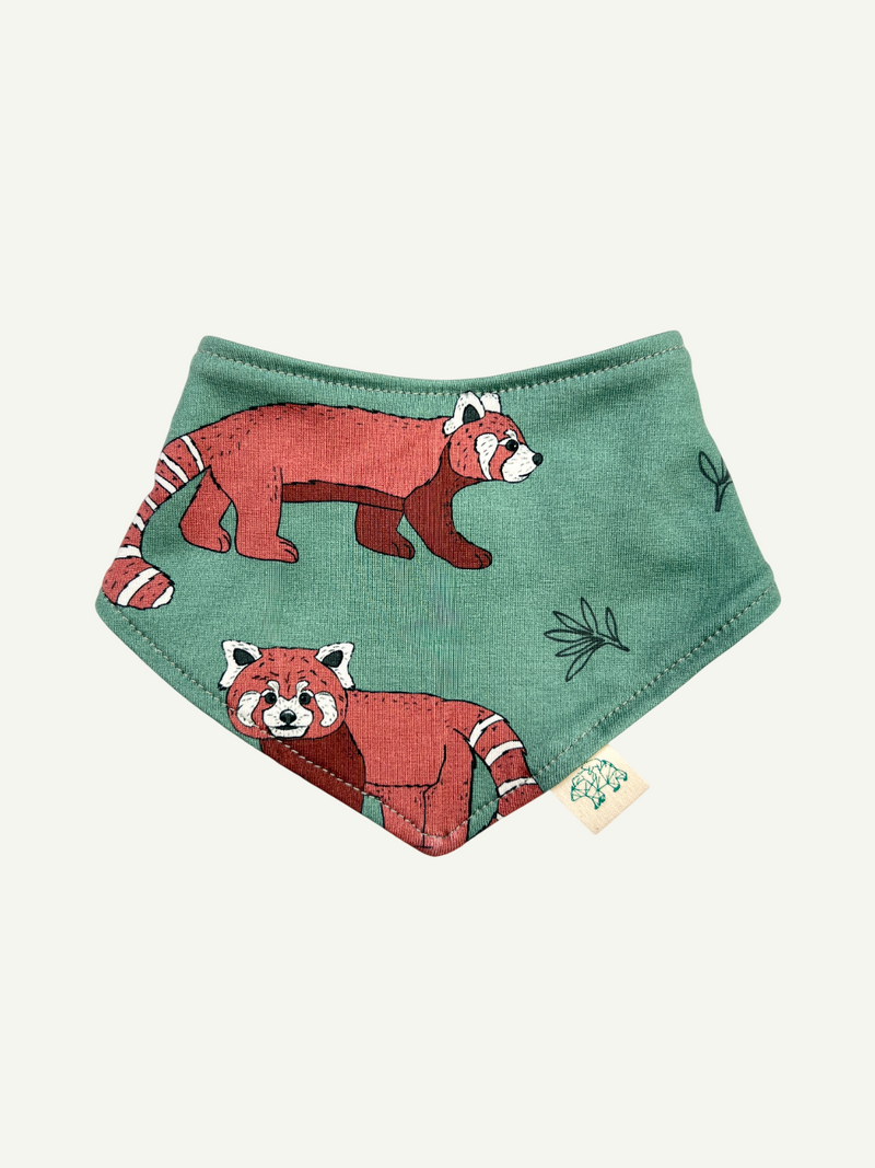 Red Pandas Baby and Children's Bib