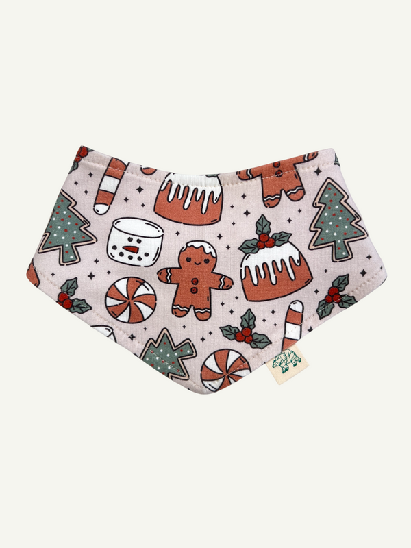 Jolly Christmas Biscuits Baby and Children's Bib