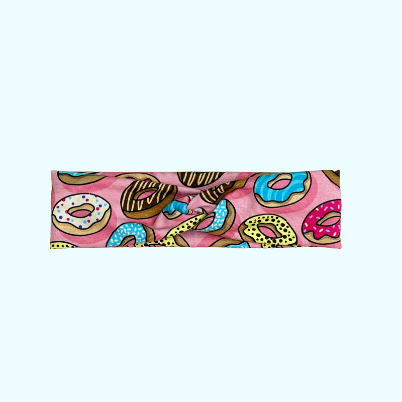 Pink Donuts Adult's Twist Headband