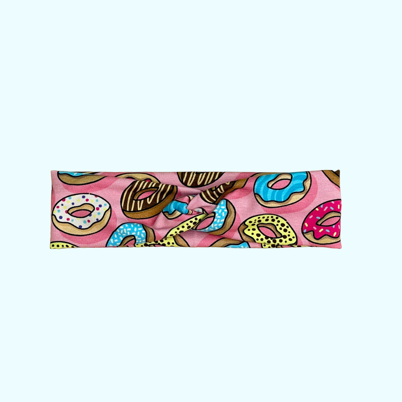 Pink Donuts Baby and Children's Twist Headband