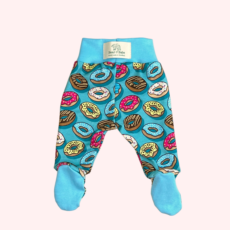 Blue Donuts Newborn Baby Set