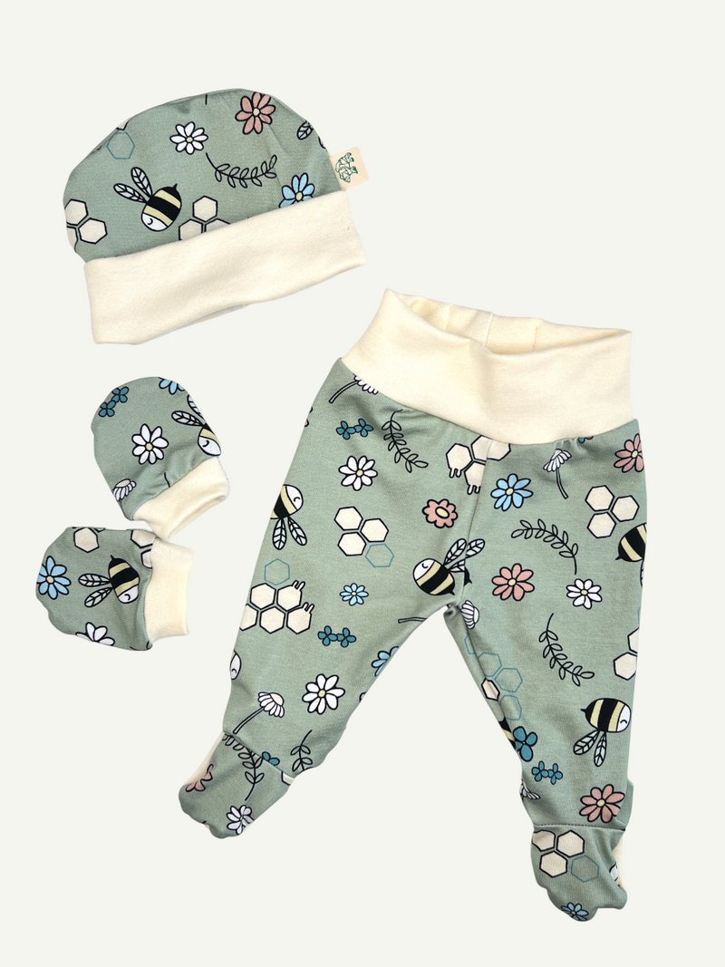Bumble Bees Newborn Baby Set