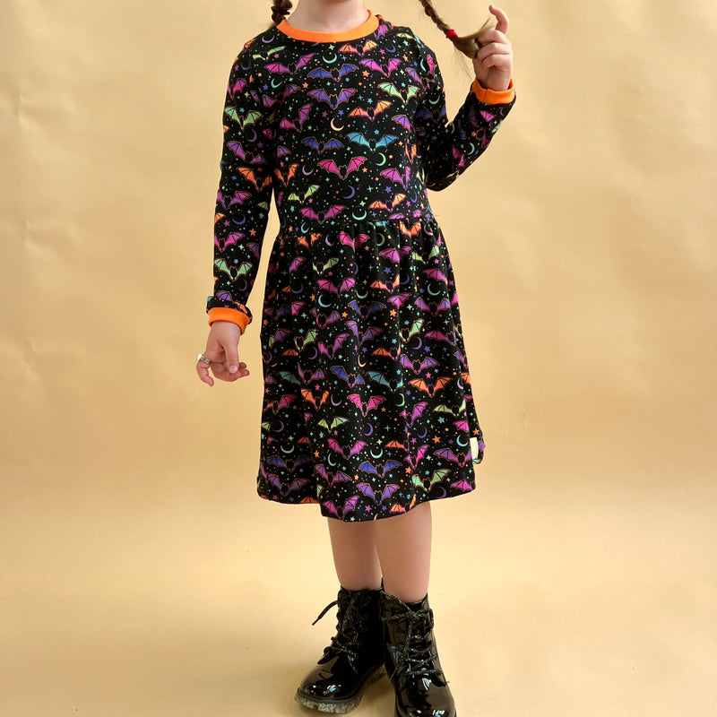 Halloween Bats Baby and Children's Dress