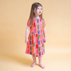 Pink Lobsters Baby and Children's Dress