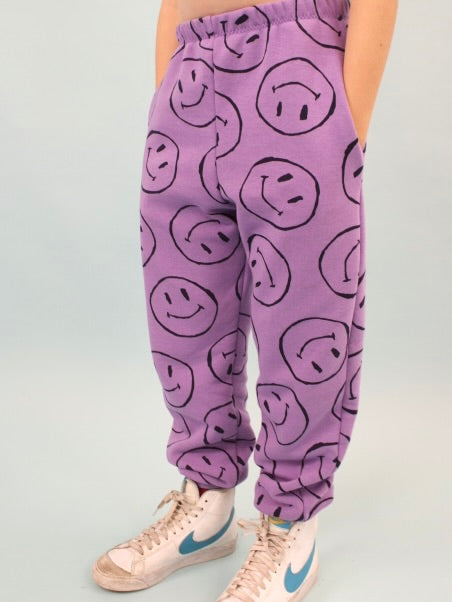 Purple Smells Like Kid Spirit Baby and Children's Joggers