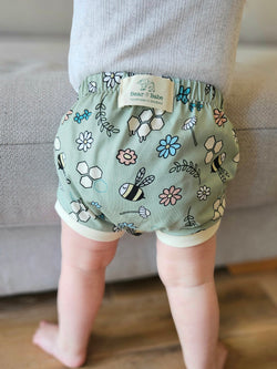Bumble Bees Baby and Toddler Bummies