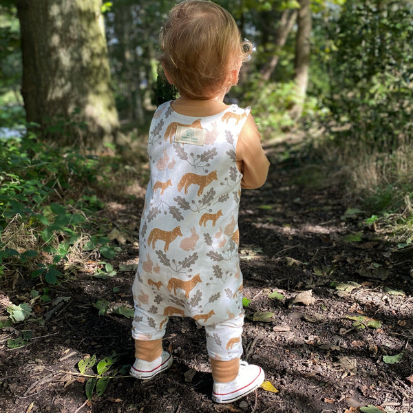 Toffee Fox & Rabbit Baby and Children's Romper