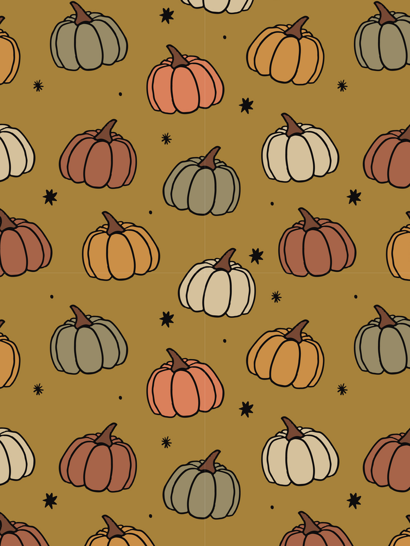Ochre Pumpkins Baby and Children's Romper