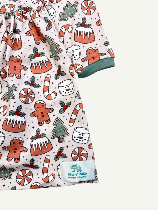 Jolly Christmas Biscuits Baby and Children's Dress