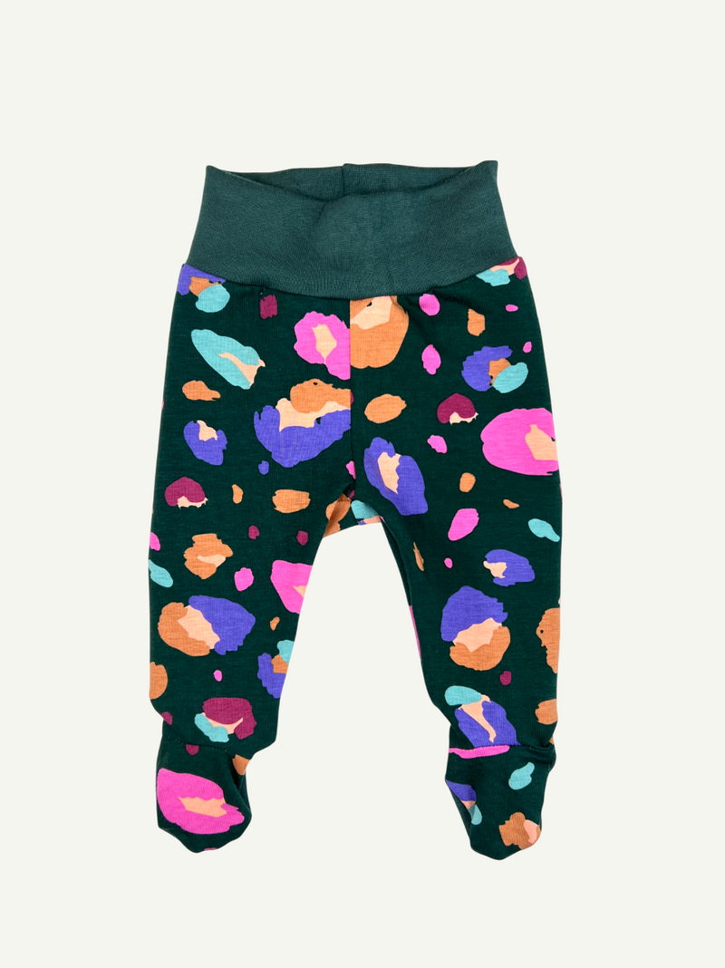 0-3 Months Baby and Children's Footed Leggings, Variety of Prints (Ready to Ship)