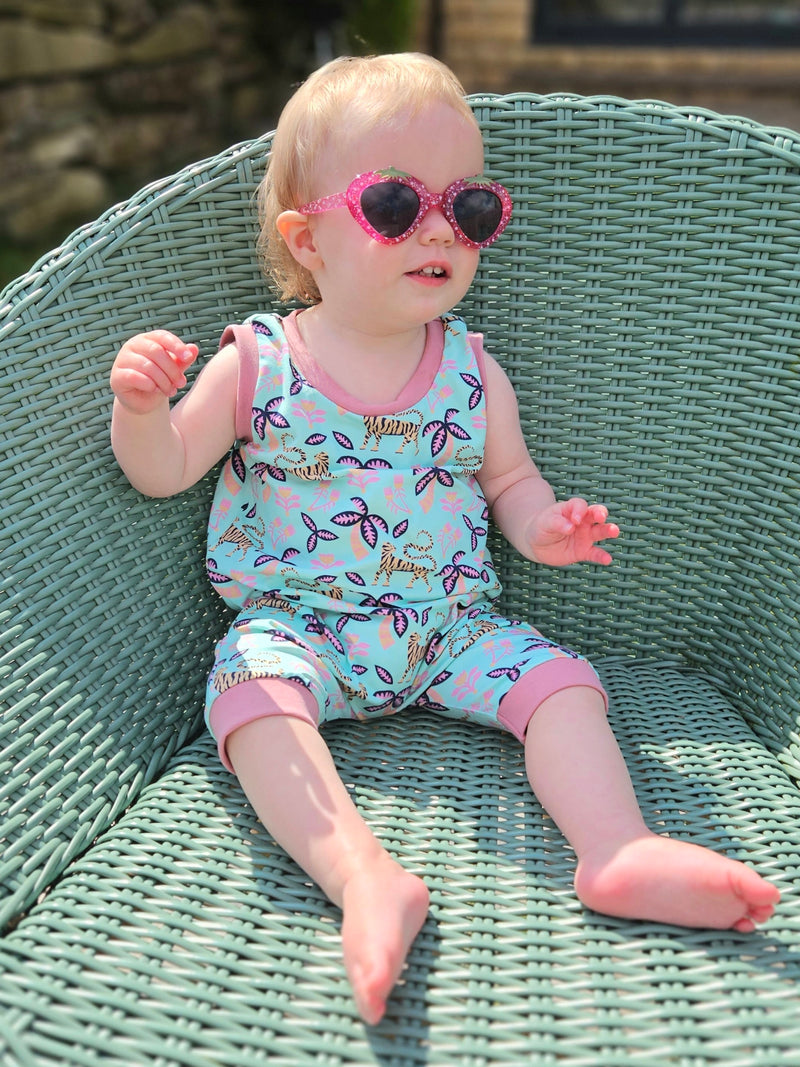 The Tail of the Tiger Baby and Children's Short Romper