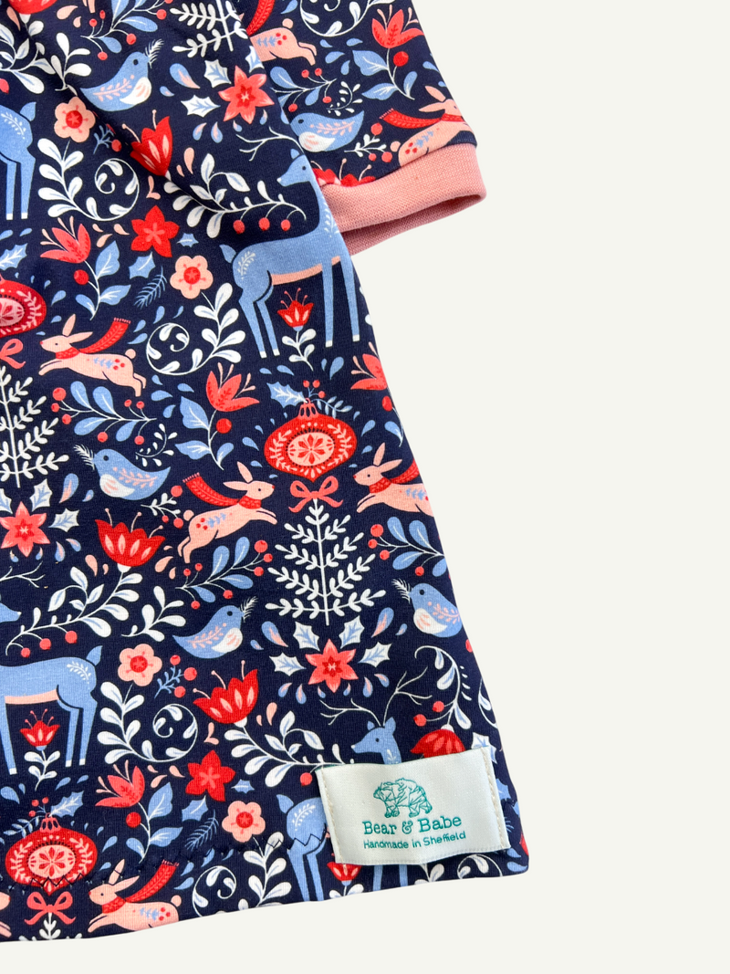 Scandi Christmas Baby and Children's Dress
