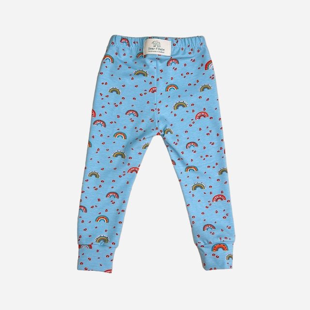 Leopard Print Rainbows Baby and Children's Leggings