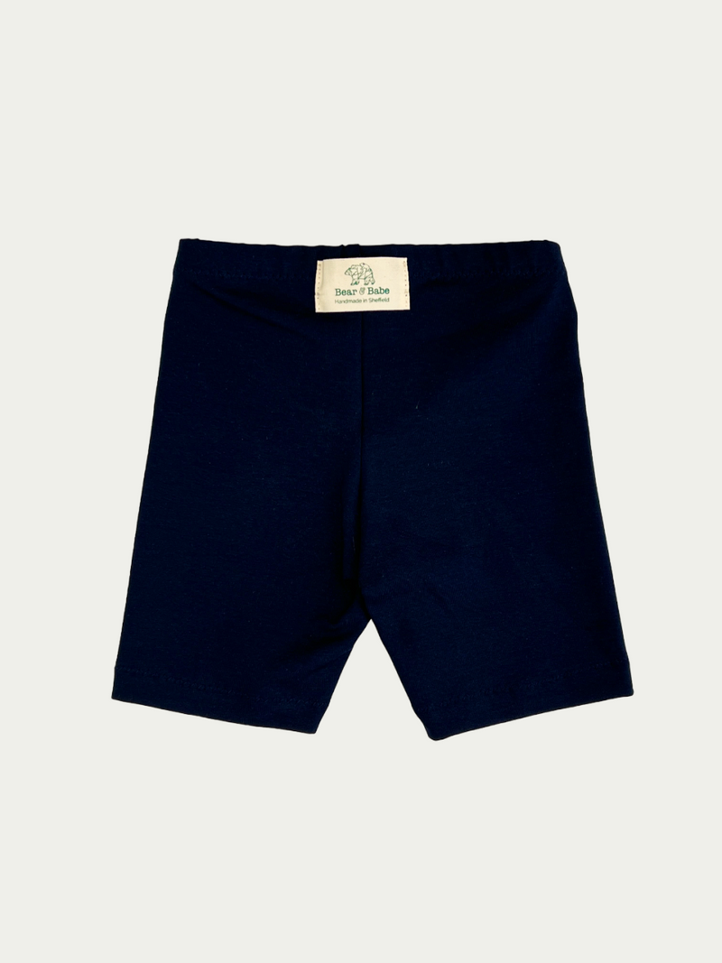 Navy Children's Cycling Style Shorts