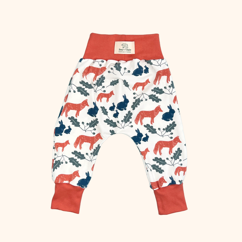 Fox & Rabbit Baby and Children's Harem Pants