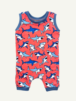 Sharks Baby and Children's Short Romper