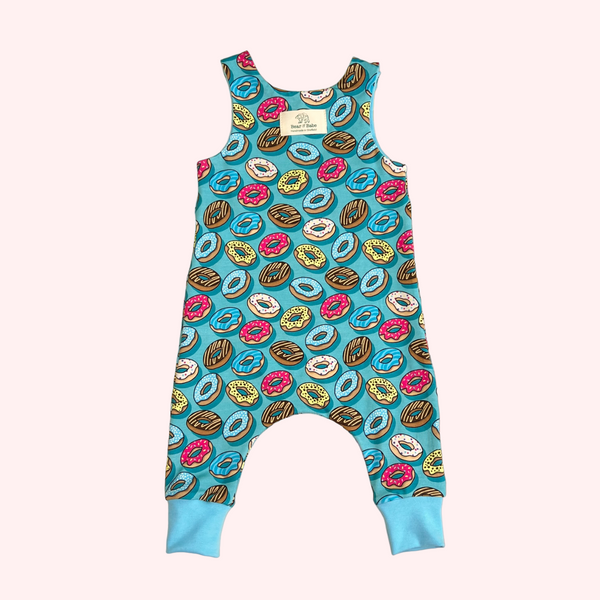 Blue Donuts Baby and Children's Romper