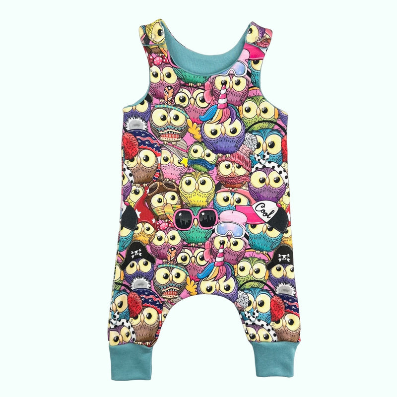 Owl Party Baby and Children's Romper