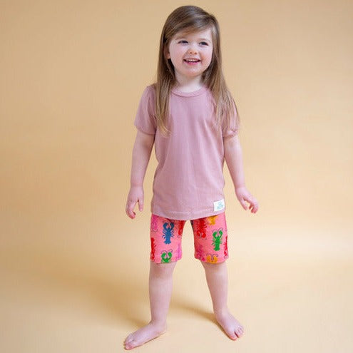 Pink Lobsters Baby and Children's Shorts