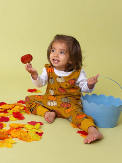 Ochre Pumpkins Baby and Children's Romper