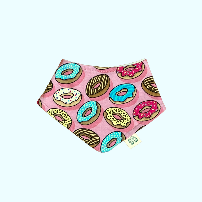 Pink Donuts Baby and Children's Bib
