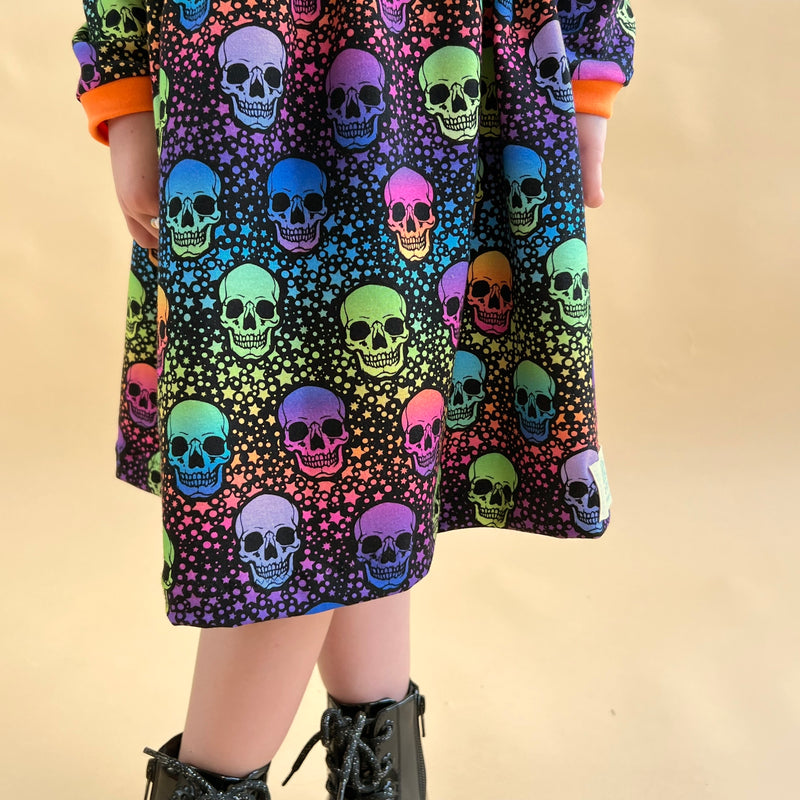 Halloween Skulls Baby and Children's Dress