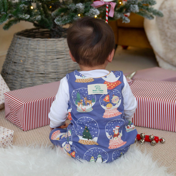 Christmas Snow Globes Baby and Children's Romper