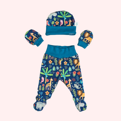 Jungle is Massive Newborn Baby Set