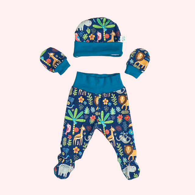 Jungle is Massive Newborn Baby Set