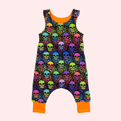 Halloween Skulls Baby and Children's Romper