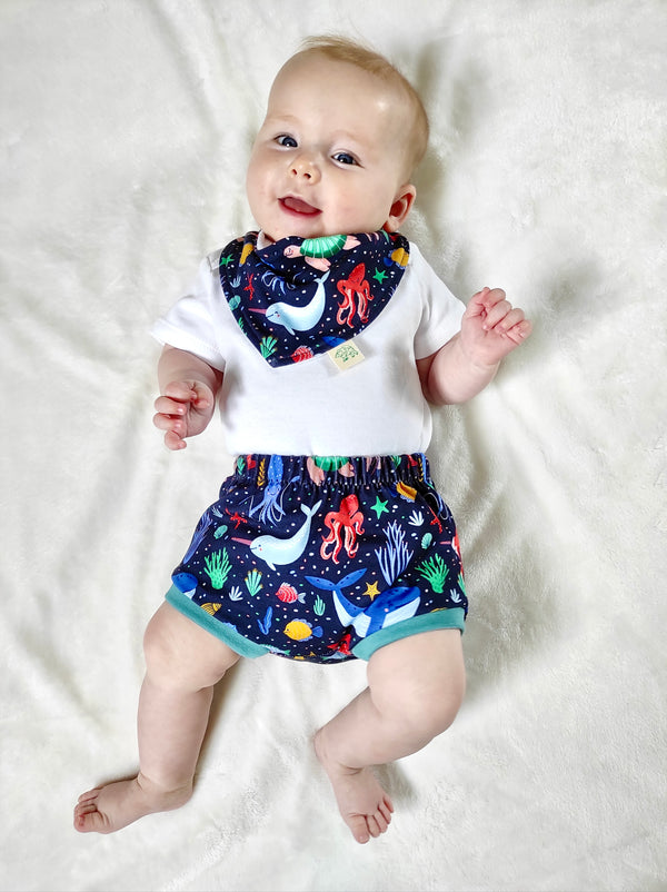 Under the Sea Baby and Toddler Bummies