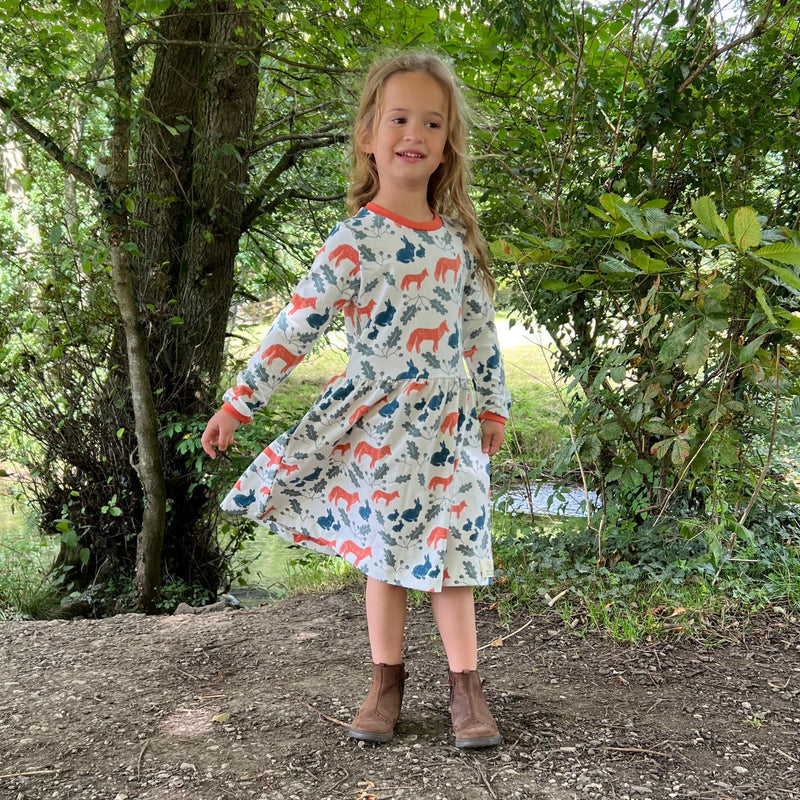 Fox & Rabbit Baby and Children's Dress